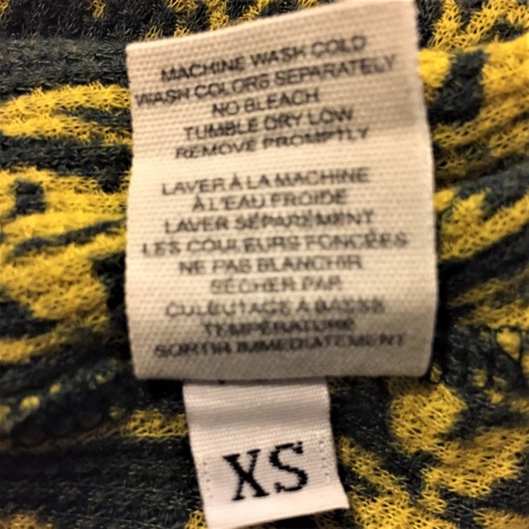 Rare Free People Thermal Boho Floral Print Tee - Size XS - Picture 6 of 6